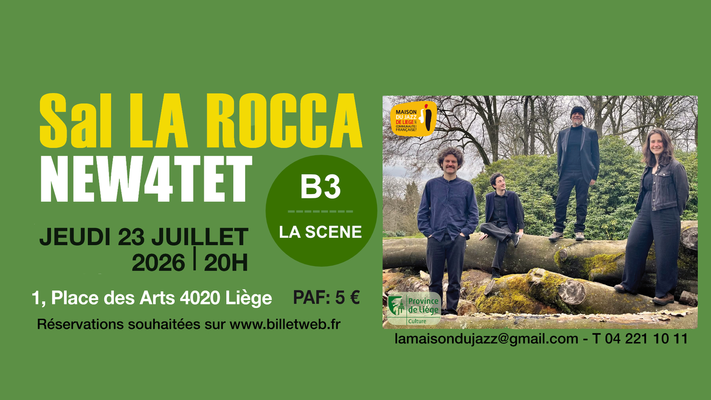 EAT & JAZZ: Sal La Rocca New4tet